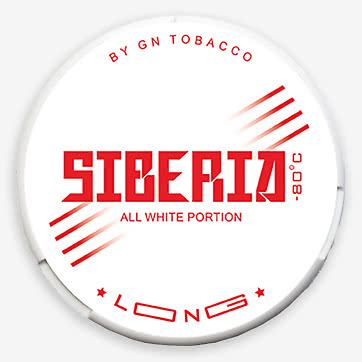 Siberia All White Ultra Slim Nicotine Pouches