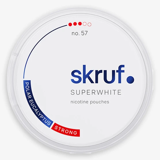 Skruf Superwhite No. 57 Polar Eucalyptus Strong